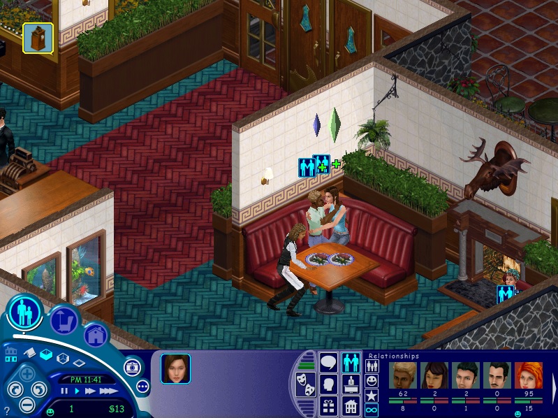 playing the sims 1